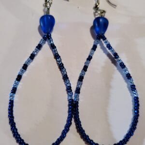 Teardrop Hoop Earrings