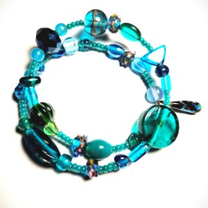 Blue Twist Bracelet