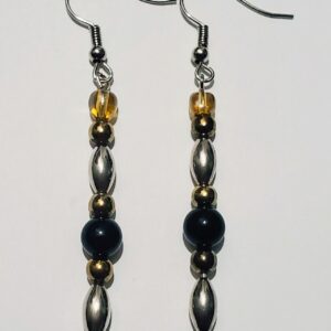 Silver Drop Earrings