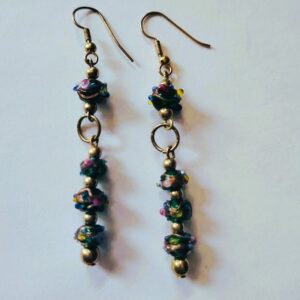 Fancy Glass Earrings
