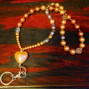 Heart is Golden Lanyard