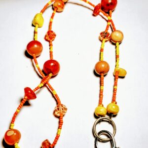 Sunkiss Orange Lanyard