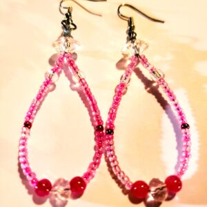 Pretty Pink Earrings