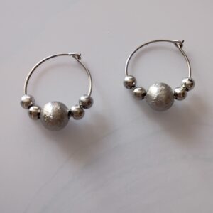 Silver Childs Earrings