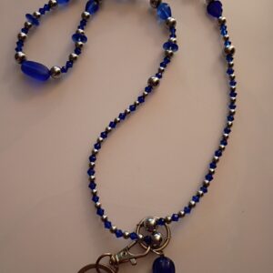 Steel Blue Lanyard