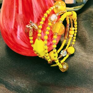 Yellow Twist Bracelet