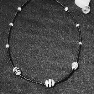 Zebra Stripes Necklace