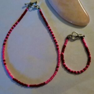 Childs Necklace n Bracelet Set