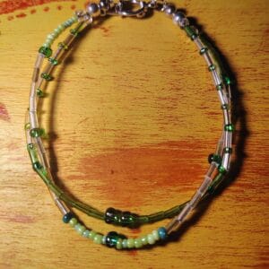 Green Twist Bracelet