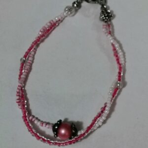 Pink Twist Bracelet