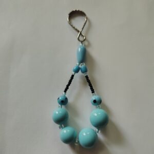 Blue Like Turquoise Keychain