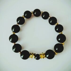 Mens Black Onyx Bracelet