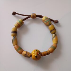 Chevron Beads Bracelet for men