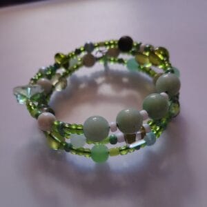 Jade n Mixed Gems Bracelet