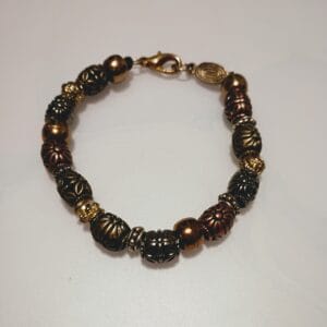 Mens Metal Parts Bracelet