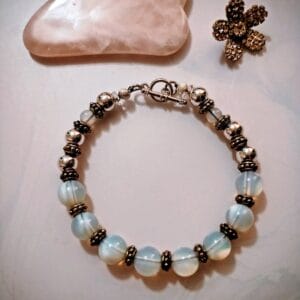 White Opal Bracelet